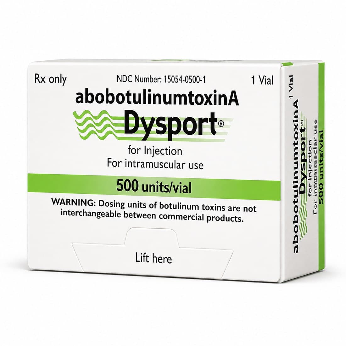 DYSPORT® 500U 1 Vial