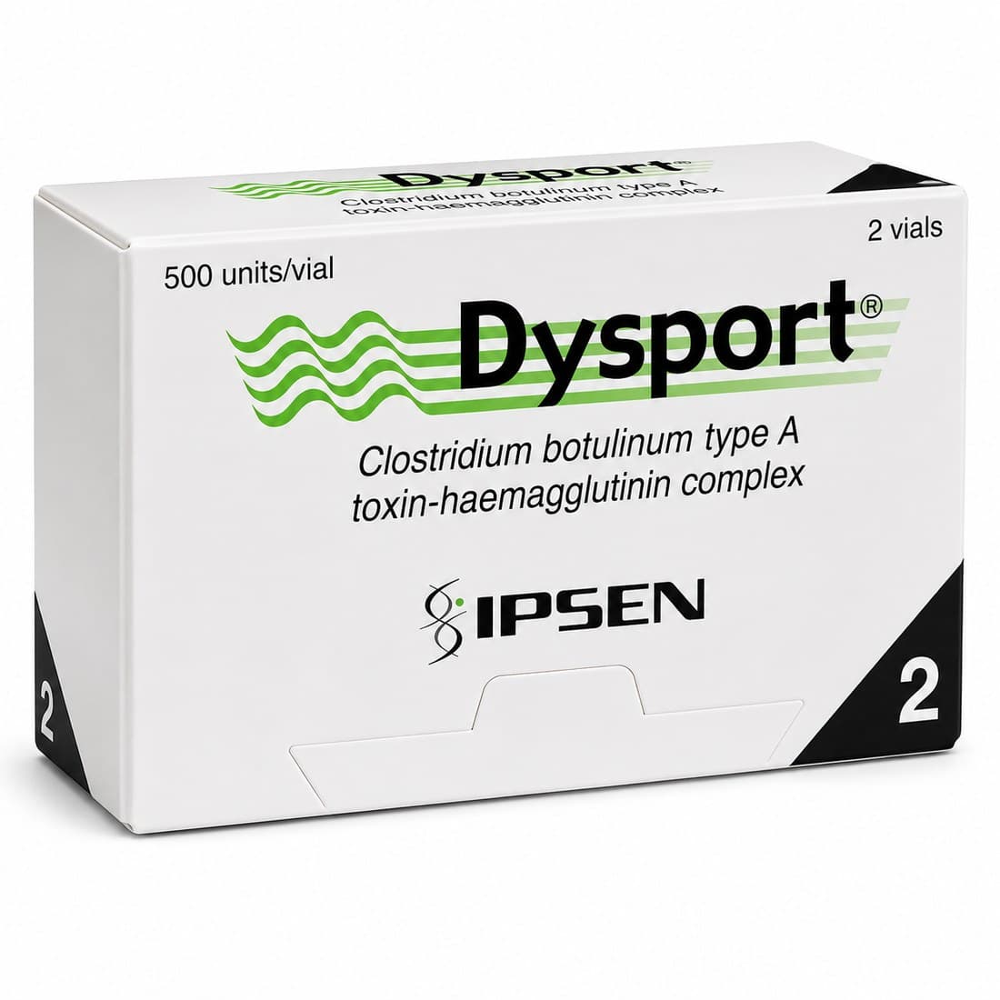DYSPORT® 500u 2 vials