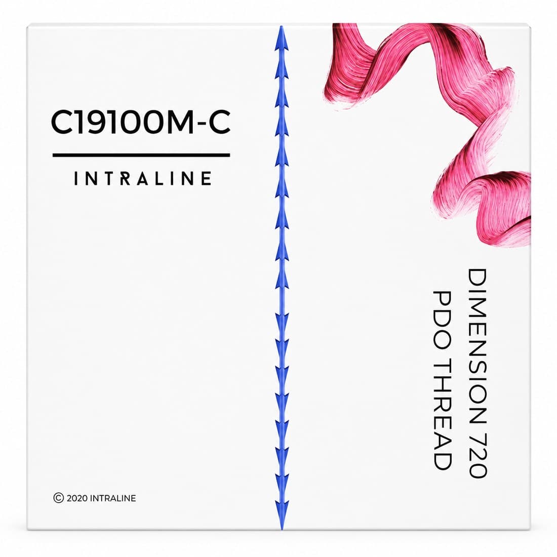INTRALINE® PDO Threads C19100M-C – Cog Dimension 360 19G 100/150mm (20 pack)