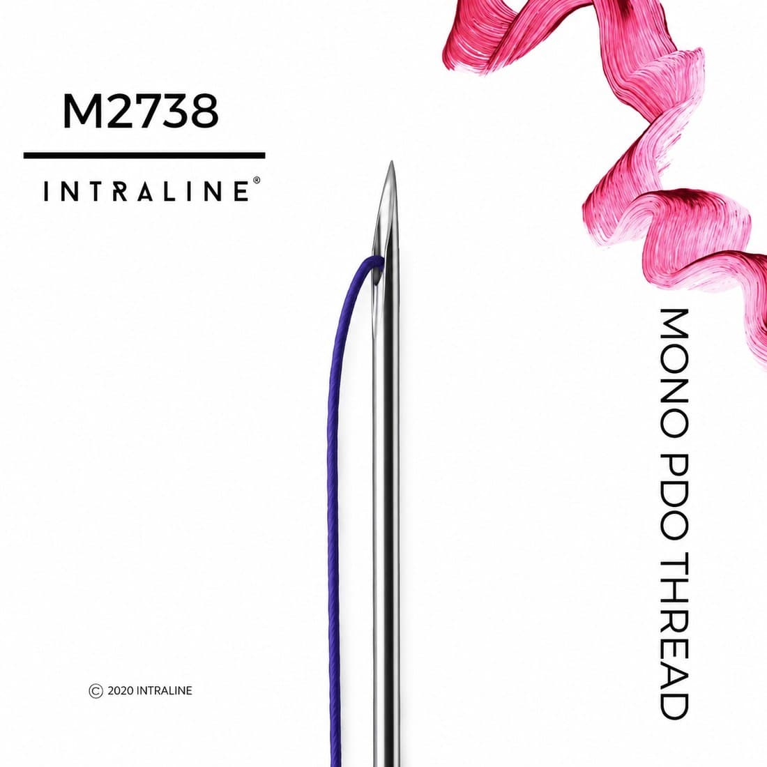 INTRALINE® PDO Threads M2738 – Mono 29G 38/50mm 5-0 (20 pack)