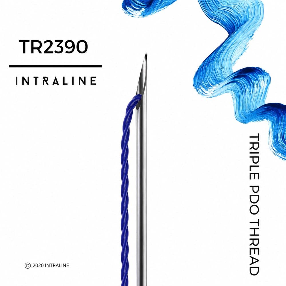 INTRALINE® PDO Threads TR2390 – Triple 23G 90/150mm 6-0x3 (20 pack)