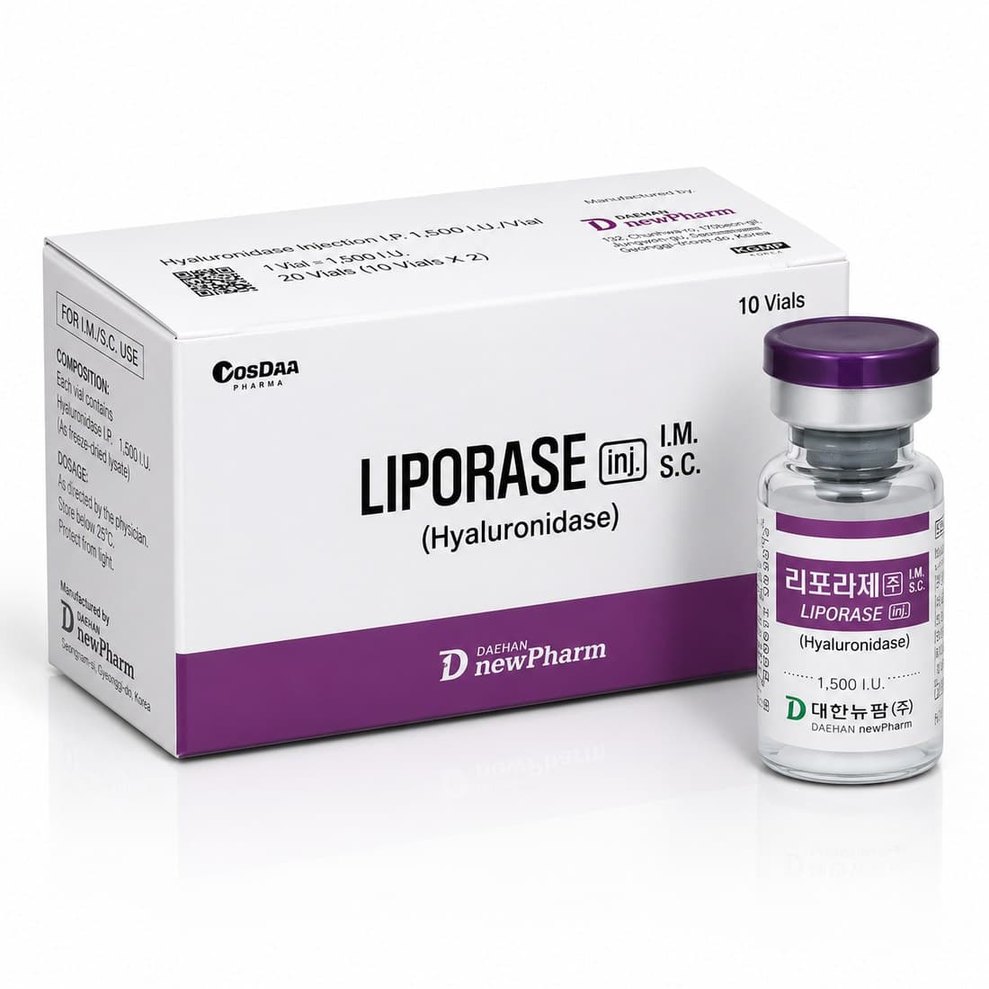 LIPORASE (Hyaluronidase) 1500U