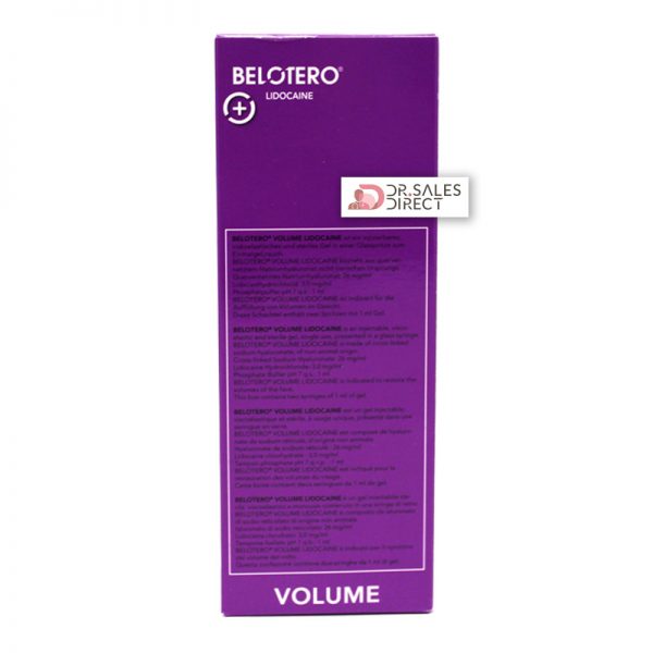 Belotero Volume Lidocaine Back 1